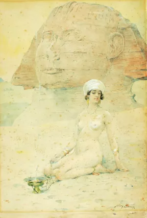 Spirit of the Sphinx by Henry Bacon Oil Painting