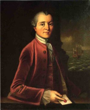 Captain Gordon by Henry Benbridge Oil Painting