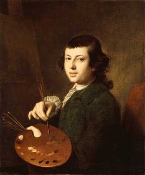 Portrait Of An Artist by Henry Benbridge Oil Painting