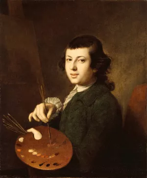 Portrait Of An Artist by Henry Benbridge Oil Painting