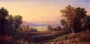 Scene Near the Cherry Valley Mountains Oil painting by Henry Boese