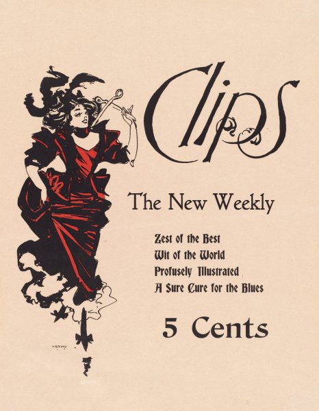 Clips, the new weekly  by Henry Brevoort Eddy - Hand-Painted Oil Painting Reproduction