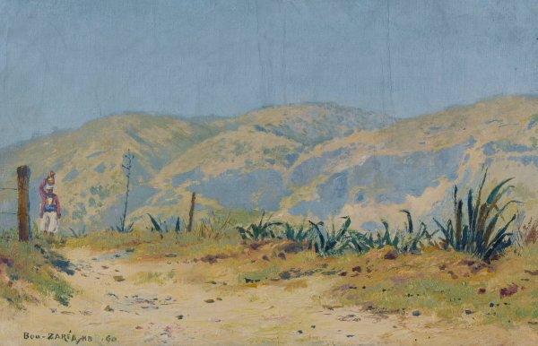Bou-Zarea  by Henry Brokman - Hand-Painted Oil Painting Reproduction