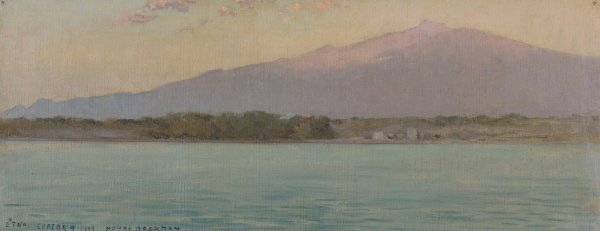 Etna  by Henry Brokman - Hand-Painted Oil Painting Reproduction
