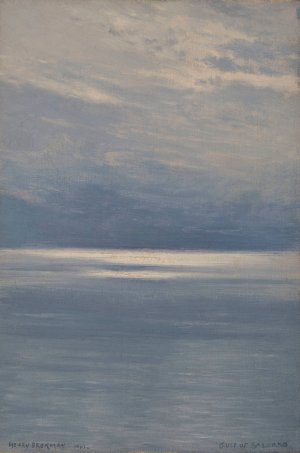Golfe de Salerne by Henry Brokman Oil Painting