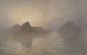 Insulae Syrenum, etude by Henry Brokman Oil Painting