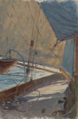 L'alda a Tribord by Henry Brokman Oil Painting