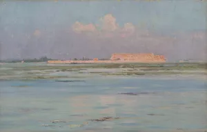 Le Temple De Louxor, Egypte Oil painting by Henry Brokman