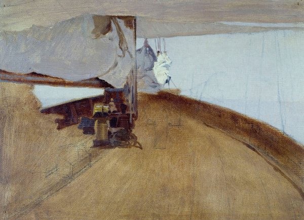 Pont avant de l'Alda  by Henry Brokman - Hand-Painted Oil Painting Reproduction