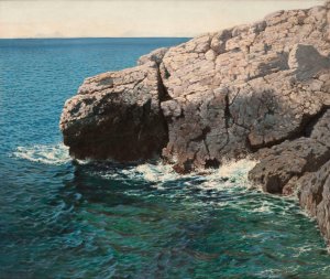 Rochers by Henry Brokman Oil Painting