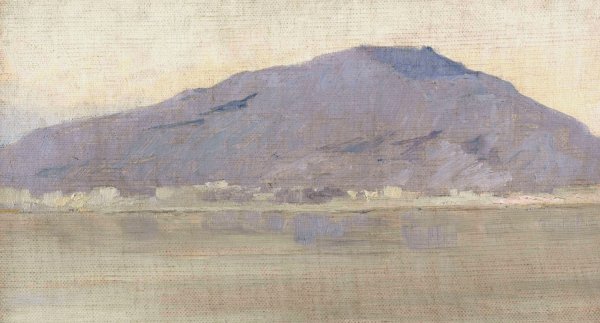Trapani, Monte San Giuliano  by Henry Brokman - Hand-Painted Oil Painting Reproduction