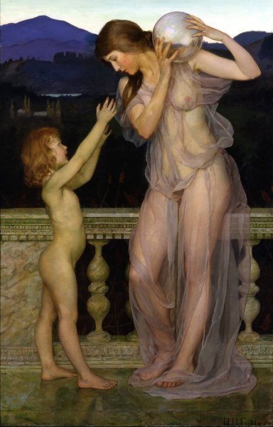 Illusions  by Henry Brown Fuller - Hand-Painted Oil Painting Reproduction