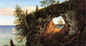 Fairy Arch, Mackinac Island Oil painting by Henry Chapman Ford