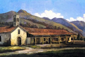 San Francisco de Asis, Sonoma painting by Henry Chapman Ford