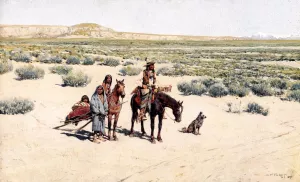 New Territory by Henry Farny - Oil Painting Reproduction