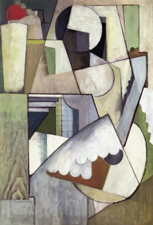Figure with Guitar II by Henry Fitch Taylor Oil Painting