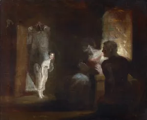 Kuhleborn Brings Undine To The Fishermen by Henry Fuseli Oil Painting