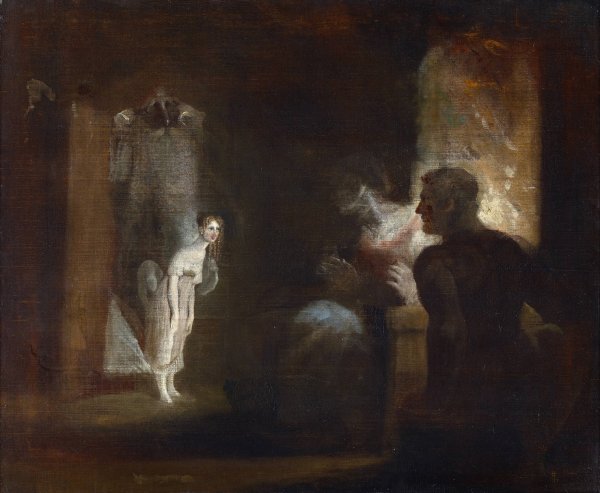 Main Product Photo of Kuhleborn Brings Undine To The Fishermen  Painting by Henry Fuseli