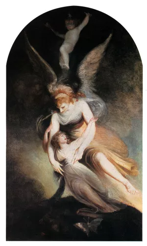 The Apotheosis Of Penelope Boothby by Henry Fuseli Oil Painting