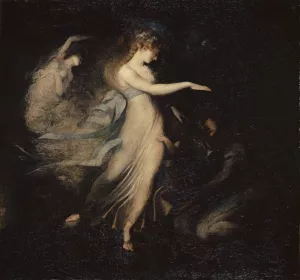 The Fairy Queen Appears To Prince Arthur by Henry Fuseli Oil Painting
