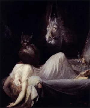The Nightmare Oil painting by Henry Fuseli