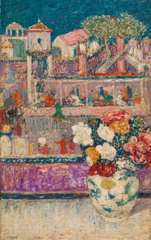 Begonias by Henry Golden Dearth Oil Painting