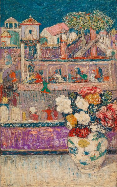 Begonias by Henry Golden Dearth - Hand-Painted Oil Painting Reproduction