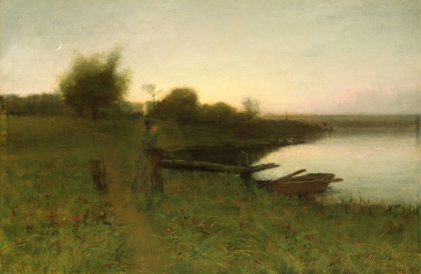 Main Product Photo of In the Gloaming  Painting by Henry Golden Dearth