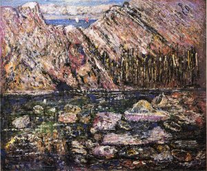 Watching the Starfish Oil painting by Henry Golden Dearth
