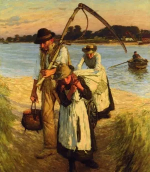 Traveling Harvesters painting by Henry Herbert La Thangue