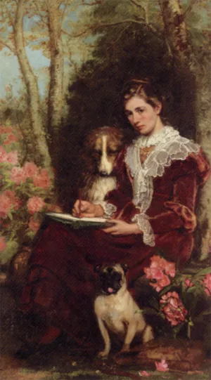 Sketching Companions by Henry Hetherington Emmerson - Oil Painting Reproduction