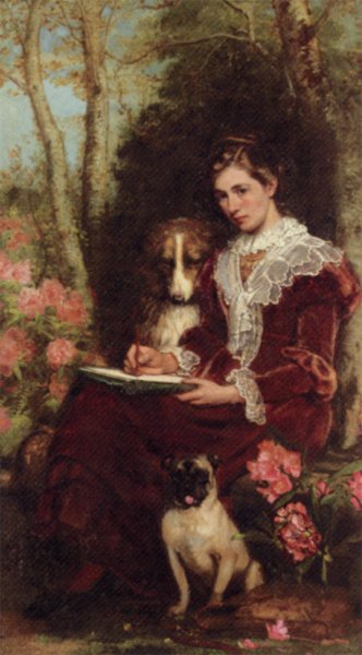 Sketching Companions by Henry Hetherington Emmerson - Hand-Painted Oil Painting Reproduction