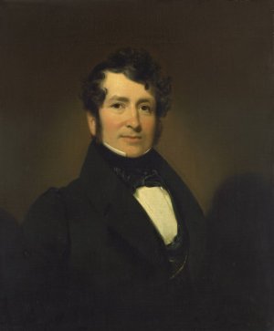 George Pope Morris by Henry Inman Oil Painting