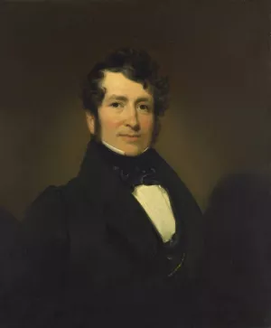 George Pope Morris by Henry Inman Oil Painting
