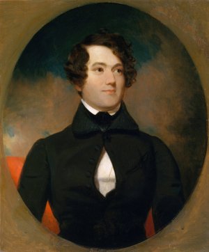 Henry G. Stebbins by Henry Inman Oil Painting