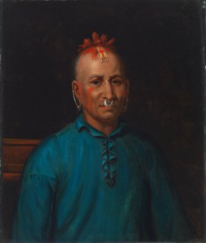 Kish-Kallo-Wa by Henry Inman Oil Painting