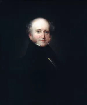 Martin Van Buren by Henry Inman Oil Painting