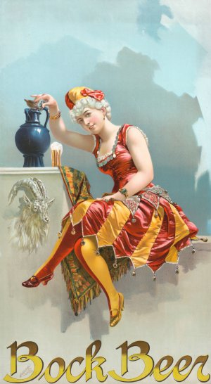 Bock Beer (carnival no. 136) by Henry Jerome Schile Oil Painting