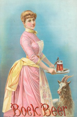 Bock Beer by Henry Jerome Schile Oil Painting