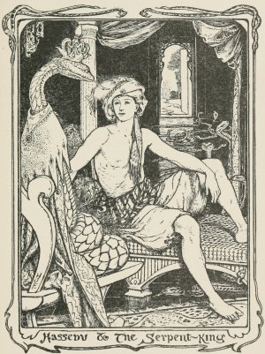 Hassebu and the Serpent-King by Henry Justice Ford Oil Painting