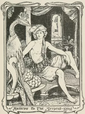 Hassebu and the Serpent-King by Henry Justice Ford Oil Painting