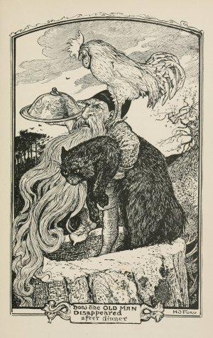 How the Old Man disappeared after Dinner by Henry Justice Ford Oil Painting
