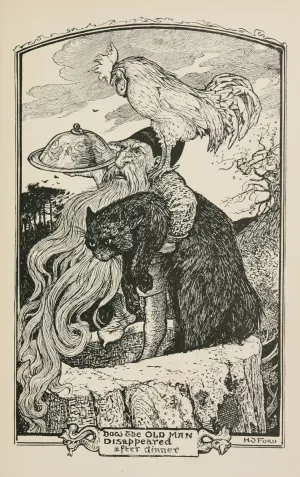 How the Old Man disappeared after Dinner by Henry Justice Ford Oil Painting