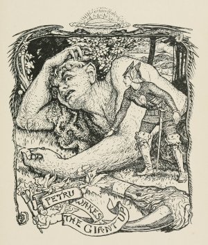 Petru wakes the Giant up by Henry Justice Ford Oil Painting