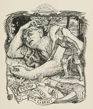 Petru wakes the Giant up by Henry Justice Ford Oil Painting