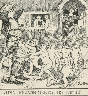Stan Bolovan meets his Family by Henry Justice Ford Oil Painting