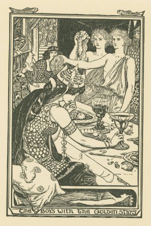 The boys with the golden stars by Henry Justice Ford Oil Painting