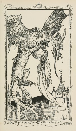 The Dragon flies off with the Empress by Henry Justice Ford Oil Painting