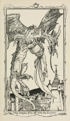 The Dragon flies off with the Empress by Henry Justice Ford Oil Painting