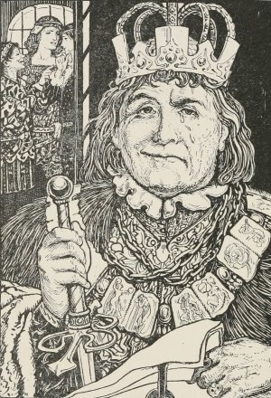 The Emperor whose right Eye laughed while his left Eye by Henry Justice Ford Oil Painting